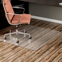 Deflecto® Hard Floor Chair Mat 46" x 60" Rectangular