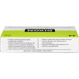 Dixon® White Pearl® Vinyl Erasers Medium 24/box