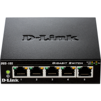 D-Link® Unmanaged Desktop Switch 5-Port