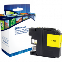 Dataproducts® Remanufactured Inkjet Cartridge (Brother LC103XL) Yellow