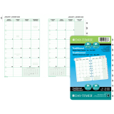 Day-Timer® Refill Monthly Desk Size 2 Page Per Month Bilingual
