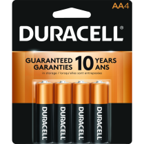 Duracell® CopperTop® Batteries "AAA" 4/pkg