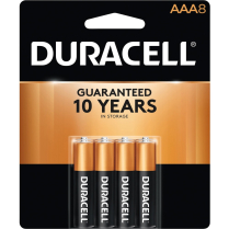 Duracell® CopperTop® Batteries "AAA" 8/pkg