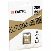 Emtec™ Micro-SDXC Elite Gold Memory Card 32GB