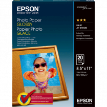 Epson® Glossy Photo Paper 89B Letter 20/pkg