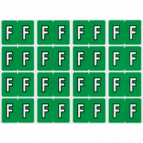 Pendaflex® Labels F Light Green 240/pkg