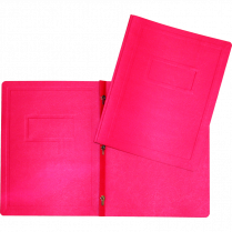 Oxford® Panel & Border Report Covers Letter Red SINGLE