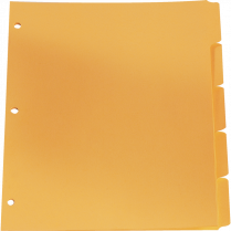 Oxford® Plain Tab Dividers 5-Tabs