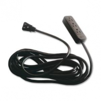 Exponent® Office Equipment Extension Cord 14.7' Black