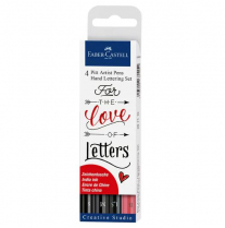 Faber-Castell Pitt Artist Pens Hand Lettering 4/Set