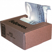 Fellowes® PowerShred® Shredder Bags 24" x 9" x 26" 100/roll