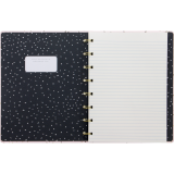 Filofax® Confetti Notebook 8-1/4" x 5-3/4" Quartz Rose