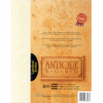 St. James® Antique Bond™ 24lb Paper 8-1/2" x 11" Natural 400/pkg