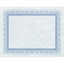 St. James® Regent Certificates Blue w/Seal 25/pkg