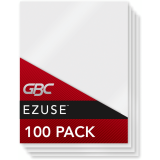 GBC® EZUse™ Thermal Laminating Pouches Letter 3 mil 100/pkg