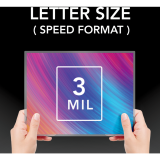 GBC® EZUse™ Thermal Laminating Pouches Letter 3 mil 100/pkg