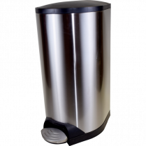 Globe™ Step-On Waste Container with Soft Close Lid 20 L