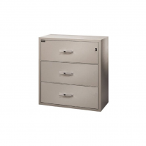 Gardex® Insulated Lateral Filing Cabinet 3-Drawer Beige
