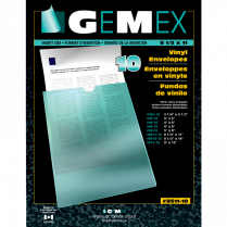 Gemex Pocket-Size Card Holders 3" x 5" 10/pkg