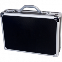 Nextech™ Attaché Case 17" Aluminum Black