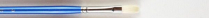 H.J. 10F Finest Hog Bristle Brush - Flat Size 3