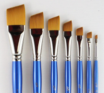 Gold Sable 725 Watercolour Brush - Angular Size 1/4"