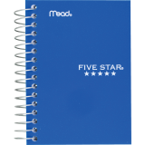 Mead® Five Star® Fat Lil' Notebook 5-1/2" x 4" 400 pages Assorted Colours
