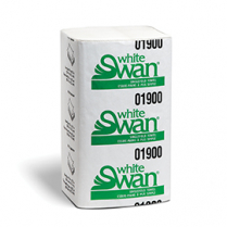 White Swan® Singlefold Towels 250 sheets White 16 packages/ctn