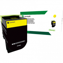 Lexmark® Toner Cartridge High Yield Return Program 701HY Yellow