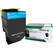 Lexmark® Toner Cartridge Return program 71B10C0 Cyan