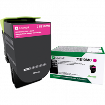 Lexmark® Toner Cartridge Return program 71B10M0 Magenta