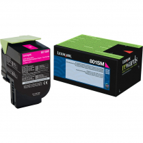 Lexmark 801SM Toner Cartridge Magenta