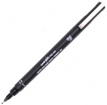 uni Pin Fineliner .5mm Black