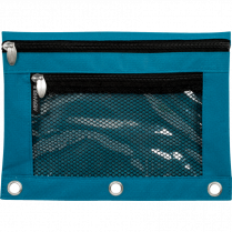 Merangue CARRYALL™ 3-Ring Binder Pouch with Mesh Pocket Assorted Colours