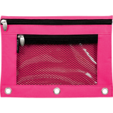 Merangue CARRYALL™ 3-Ring Binder Pouch with Mesh Pocket Assorted Colours