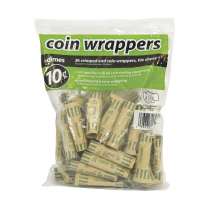 Merangue The Coin-Tainer® Coin Wrappers 10¢ 36/pkg