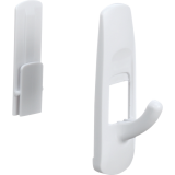 Command™ Adhesive Medium Mounting Hooks White 2/pkg