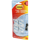 Command™ Adhesive Mini Hooks Clear 6/pkg