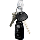 Command™ Adhesive Mini Hooks Clear 6/pkg