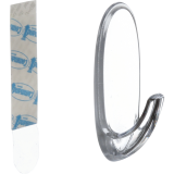 Command™ Adhesive Medium Mounting Hooks Clear 6/pkg