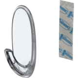Command™ Adhesive Medium Mounting Hooks Clear 6/pkg