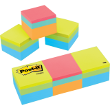 Post-it® Notes Cube 2" x 2" Bright 400 sheets per pad 3/pkg