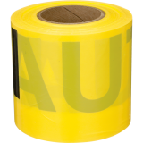 Scotch® Barricade Tape Caution 3" English Yellow