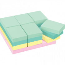 Post-it® Notes Cabinet Pack 1-3/8"x 1-7/8" Beachside 24/pkg