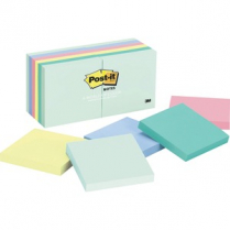 Post-it Notes 3" x 3" Beachside Café 12/pkg