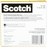 Scotch® Double Sided Tape 1/2" (12.7mm x 32.9m)