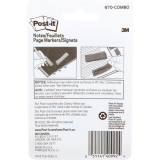 Post-it® Notes and Page Markers Combo Pack Assorted Colours