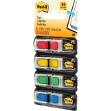 Post-it® Mini Flags Arrows 1/2" 24 flags x 4 dispensers/pkg Assorted Primary Colours 