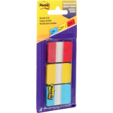 Post-it® Tabs 1" Red, Yellow, Blue 3/pkg