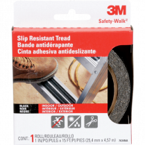 3M™ Safety Walk™ Slip Resistant Tread Tape 1" x 15' Black